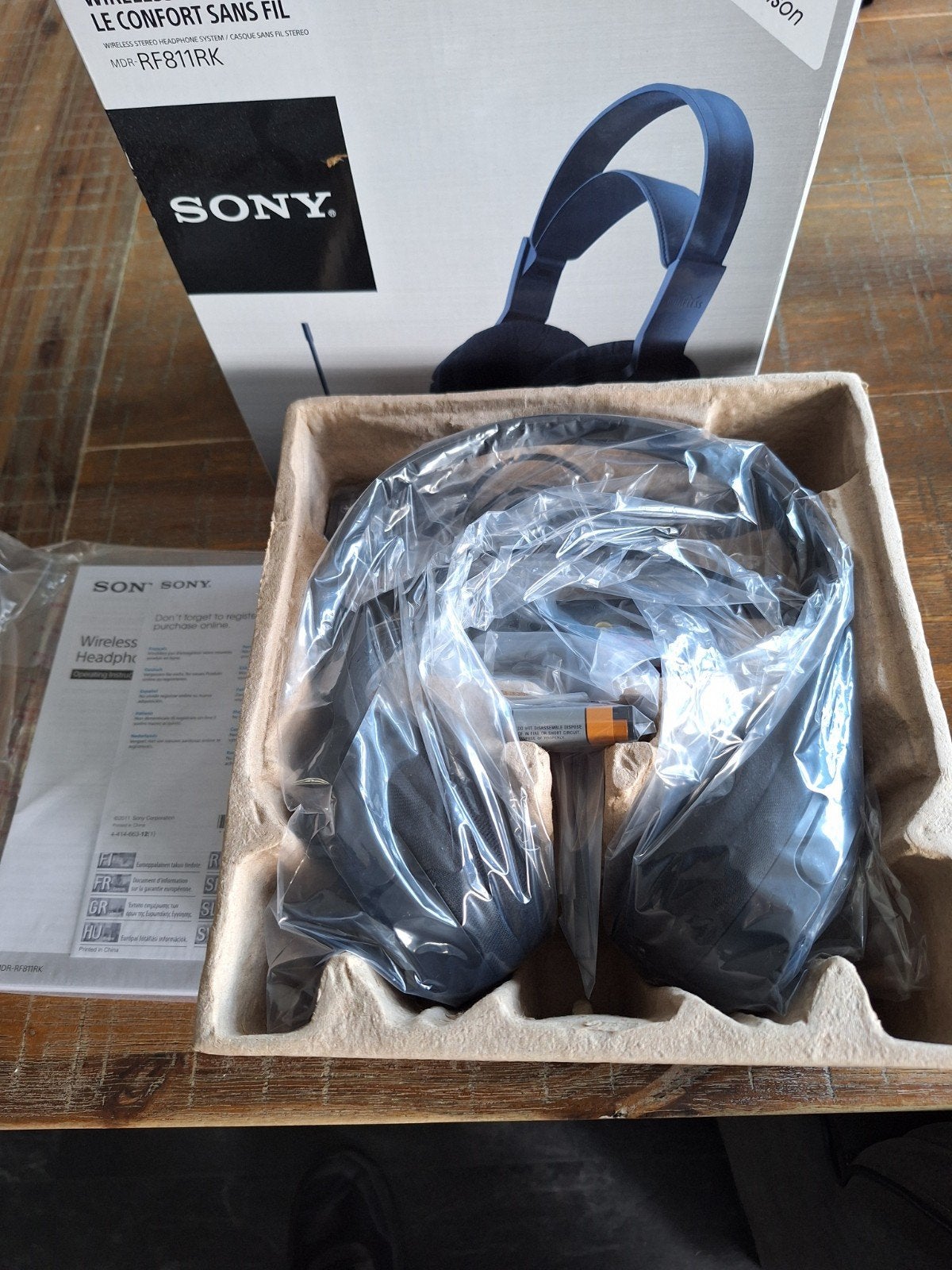 Sony MDR-RF811RK Draadloze Hoofdtelefoon - Nieuw in doos, Ophalen of Verzenden