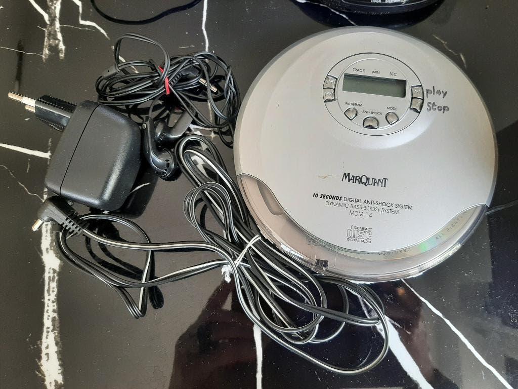 Discman Sony D-153 en Marquant MDM-14, Ophalen of Verzenden, Discman