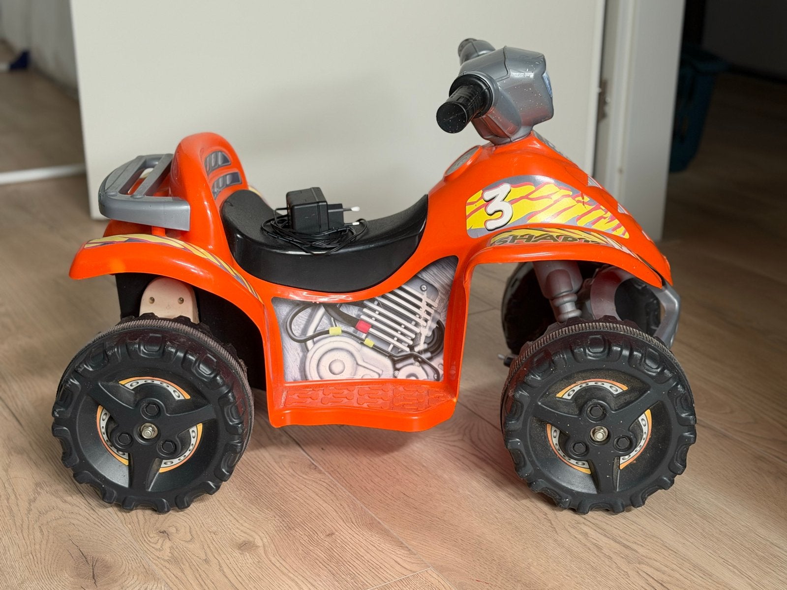Elektrische kinderquad - Oranje, Ophalen, Gebruikt, Overige typen