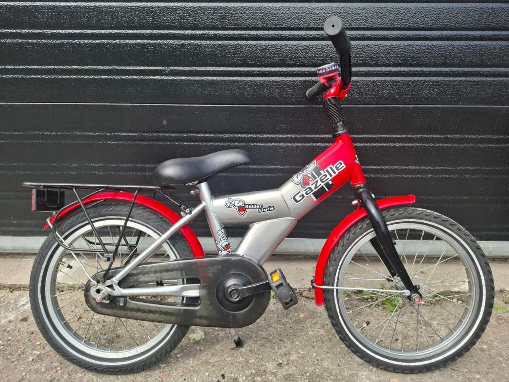 16 inch gazelle bike machine, Terugtraprem, 16 tot 20 inch, Niet ingevuld, Niet ingevuld