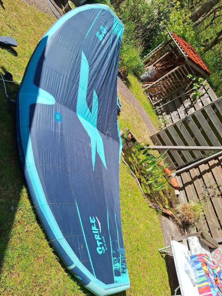 Wing 5 mtr F-One Strike, Watersport en Boten, Wingsurfen, Ophalen of Verzenden, Gebruikt, Wingsurf-wing