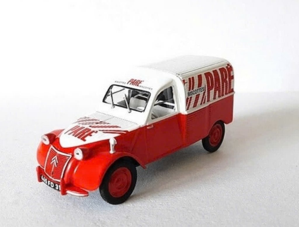 Citroen 2CV AZU Biscottes Pare 1/43 Utilitaires Citroen # 27, Verzenden, Nieuw, Auto, Overige merken