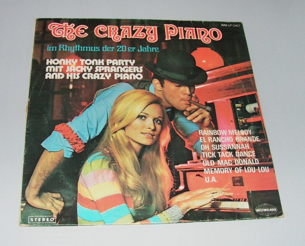 LP The Crazy Piano im Rhythmus der 20er Jahre, LP, Gebruikt, Overige genres, Ophalen of Verzenden