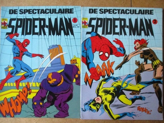adv8412 de spectaculaire spider-man, Boeken, Eén stripboek, Ophalen, Gelezen