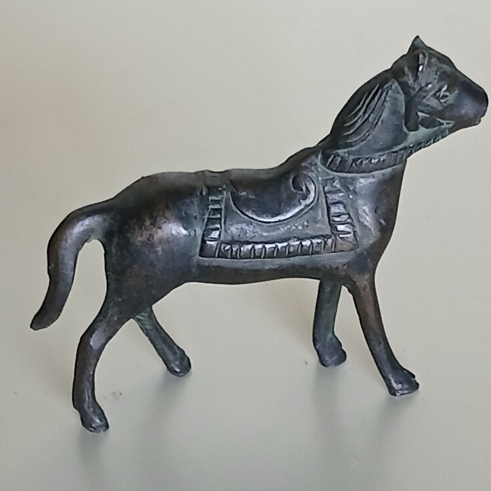 Bronzen Chinees paard, Antiek en Kunst, Ophalen of Verzenden