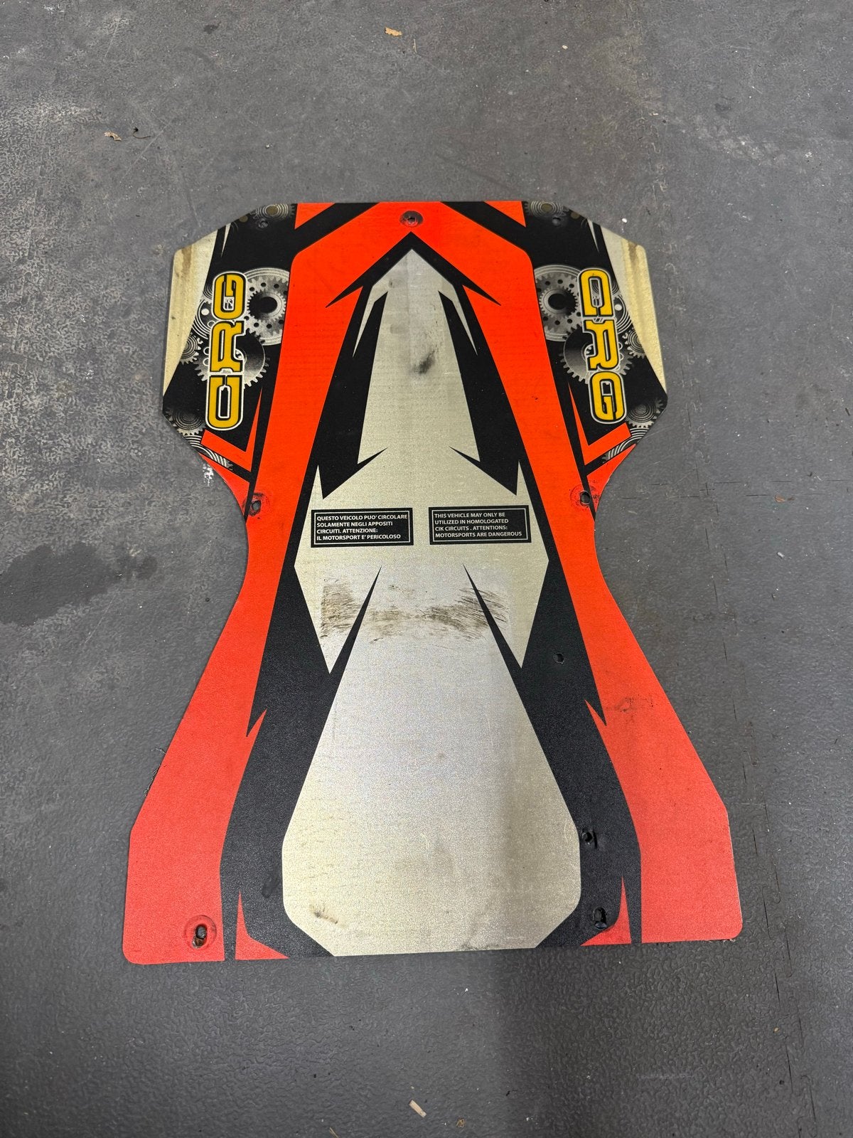 CRG Mini Kart Bodemplaat, Ophalen of Verzenden, Gebruikt