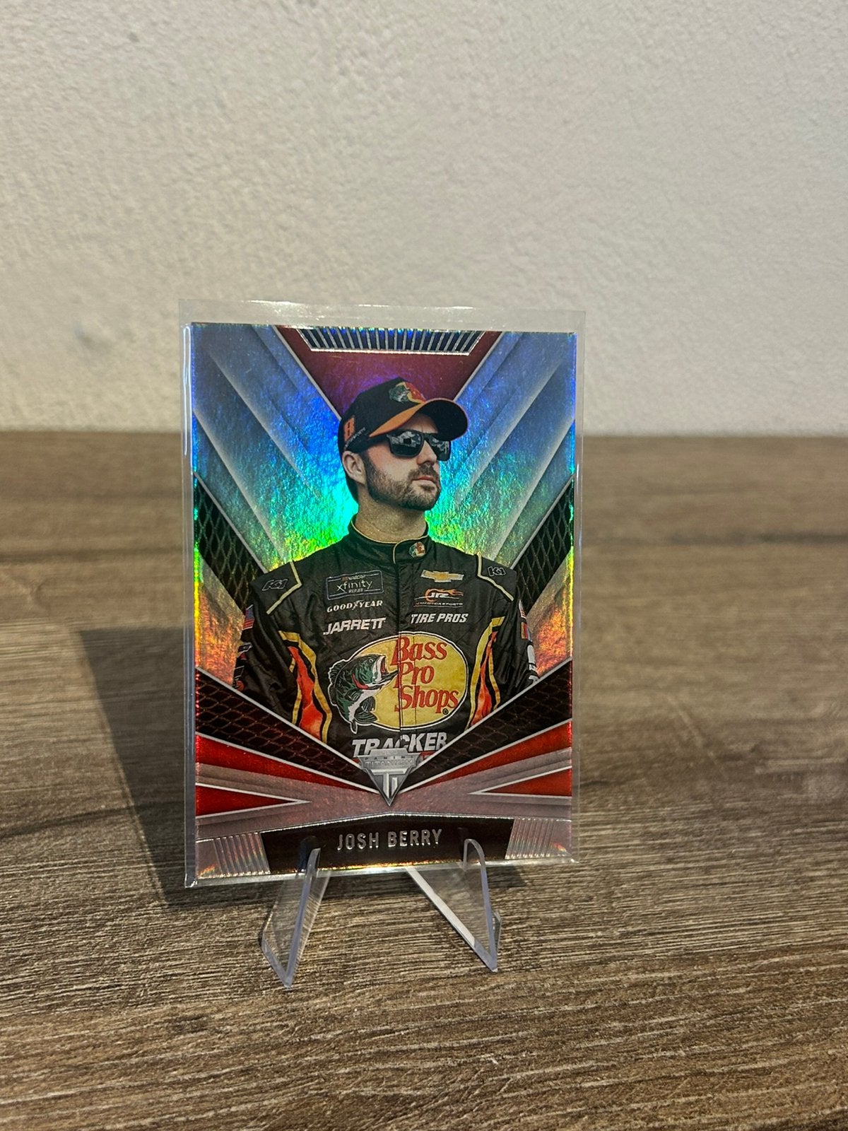 Josh Berry 2023 Panini Chronicles Titanium Racing #11 Foil, Ophalen of Verzenden, Zo goed als nieuw, Buitenlandse clubs, Poster, Plaatje of Sticker