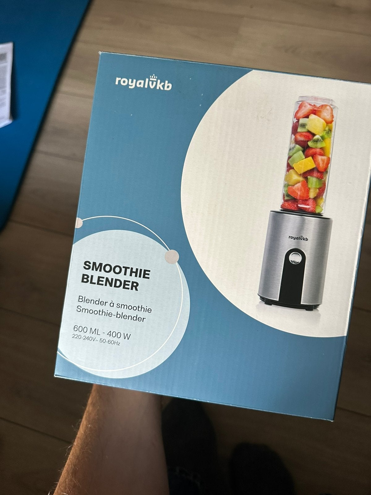 RoralVKB Smoothie Blender 600ml / 400watt, Ophalen of Verzenden, Gebruikt, Blender