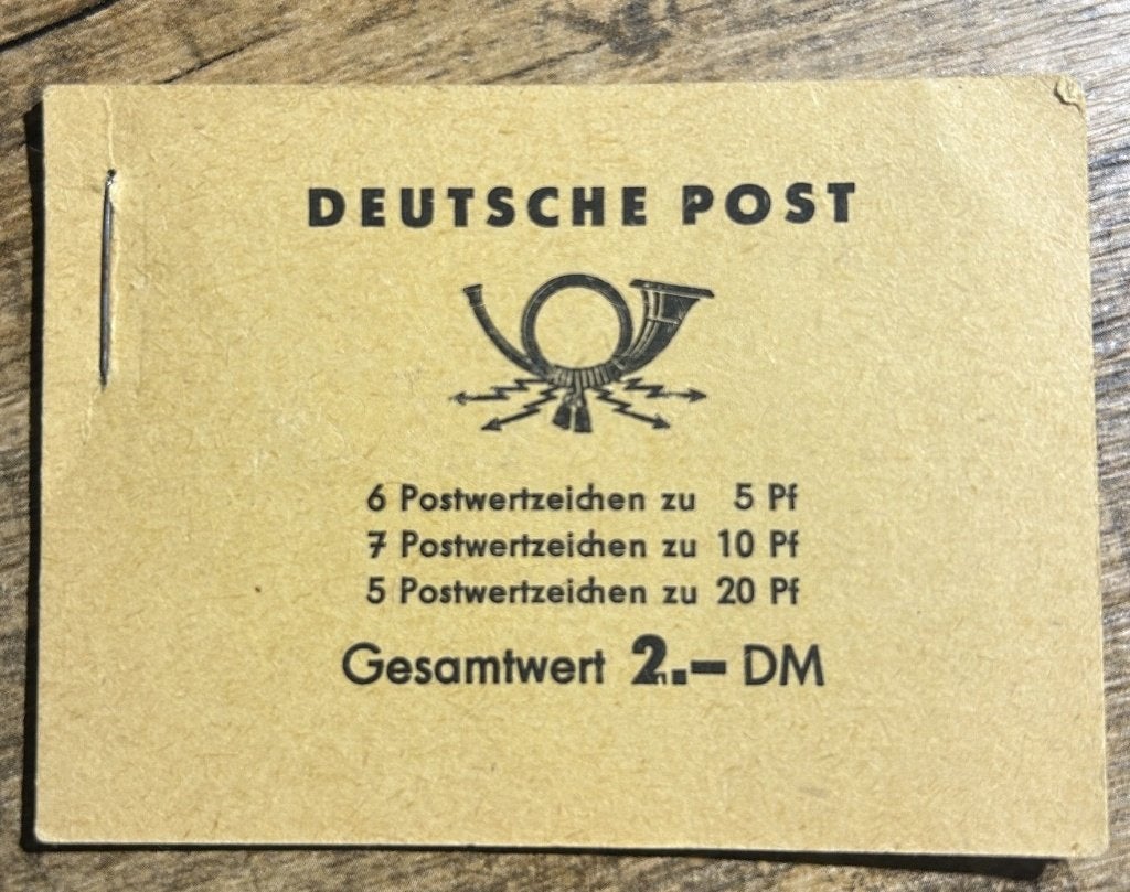 Postzegel boekje DDR Rond 1955, Postzegels en Munten, Postzegels | Europa | Duitsland, Verzenden, DDR, Postfris