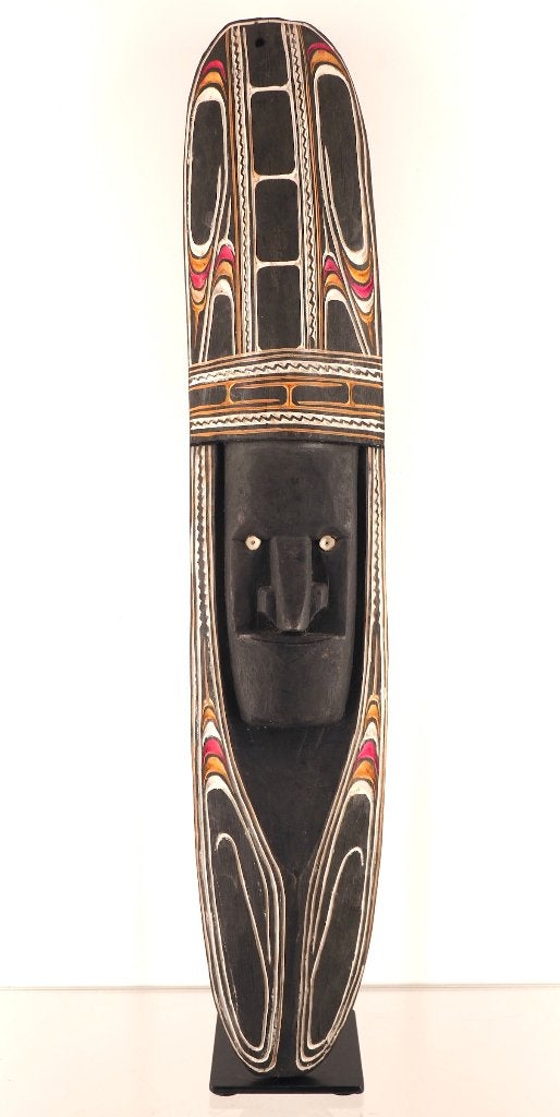 Masker Chambrisee, Papua Nieuw-Guinea (170703-11), Antiek en Kunst, Hout, Papoea-Nieuw-Guinea, 70 cm, Ophalen of Verzenden
