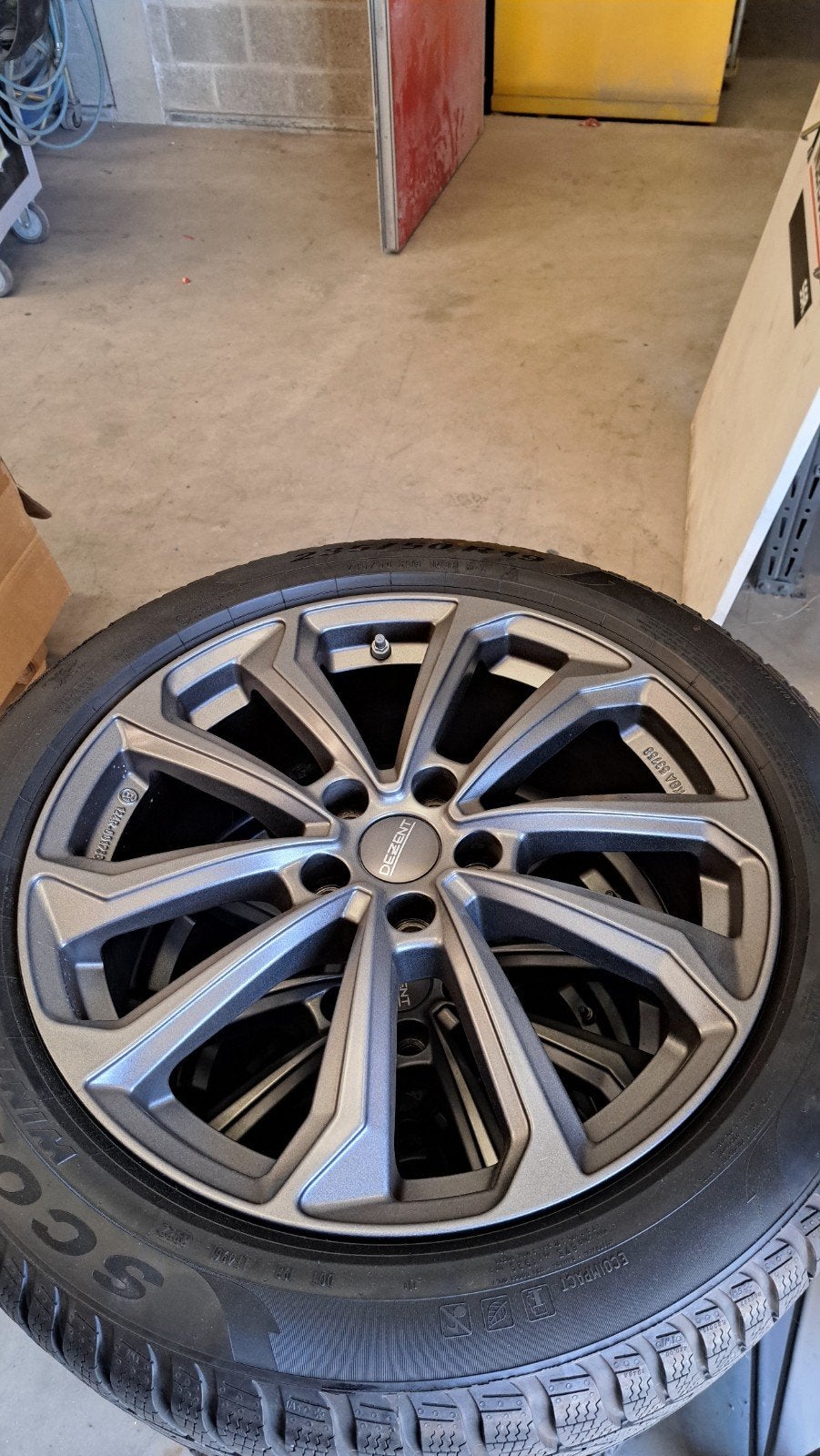 Schitterende 19inch velgenset met banden, Auto-onderdelen, Banden en Velgen, Banden en Velgen, Nieuw, Winterbanden, 235 mm