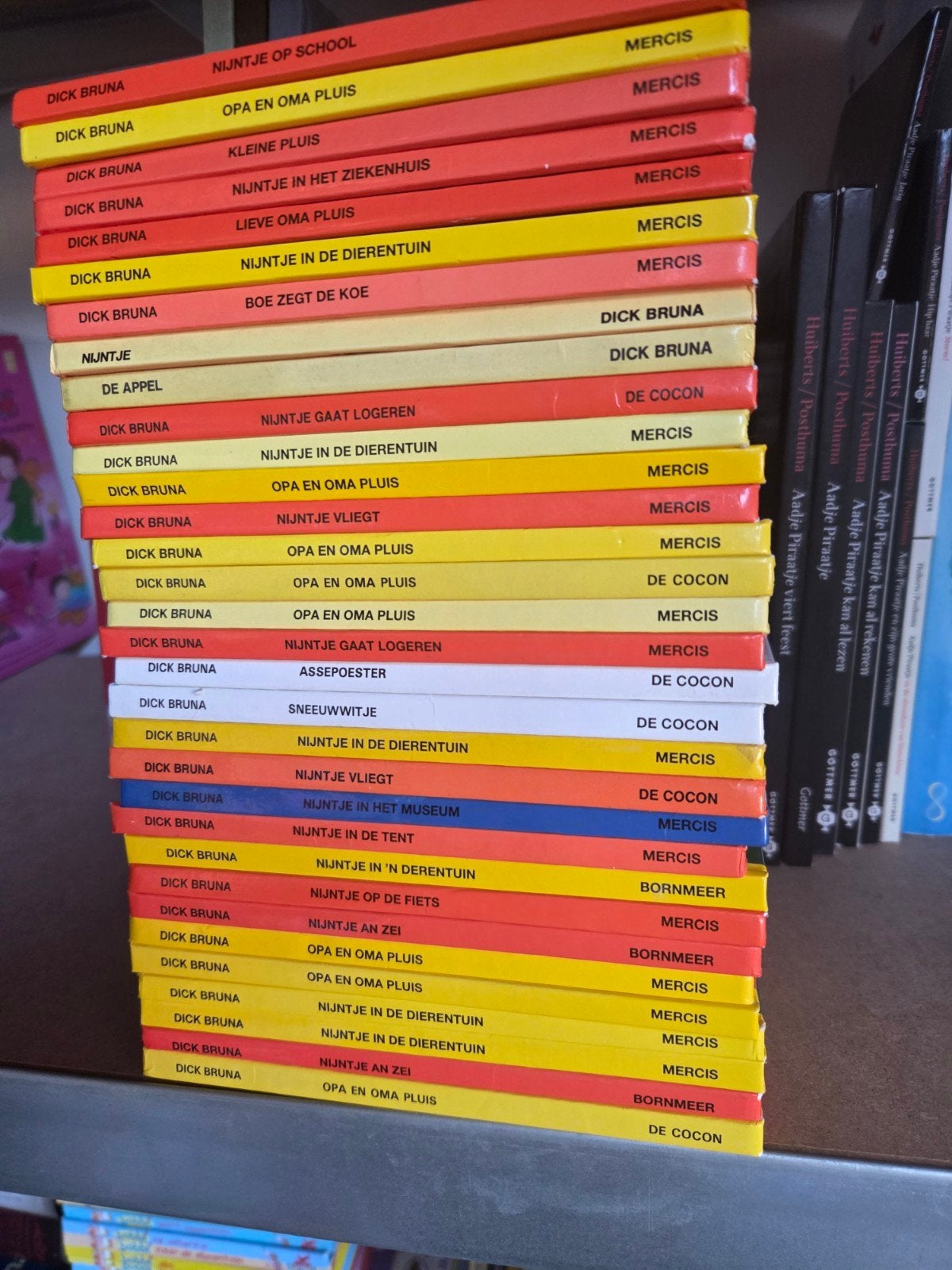 Nijntje / Dick Bruna - Verzameling vierkanten boekjes, Boeken, Kinderboeken | Baby's en Peuters, Ophalen of Verzenden, Gelezen
