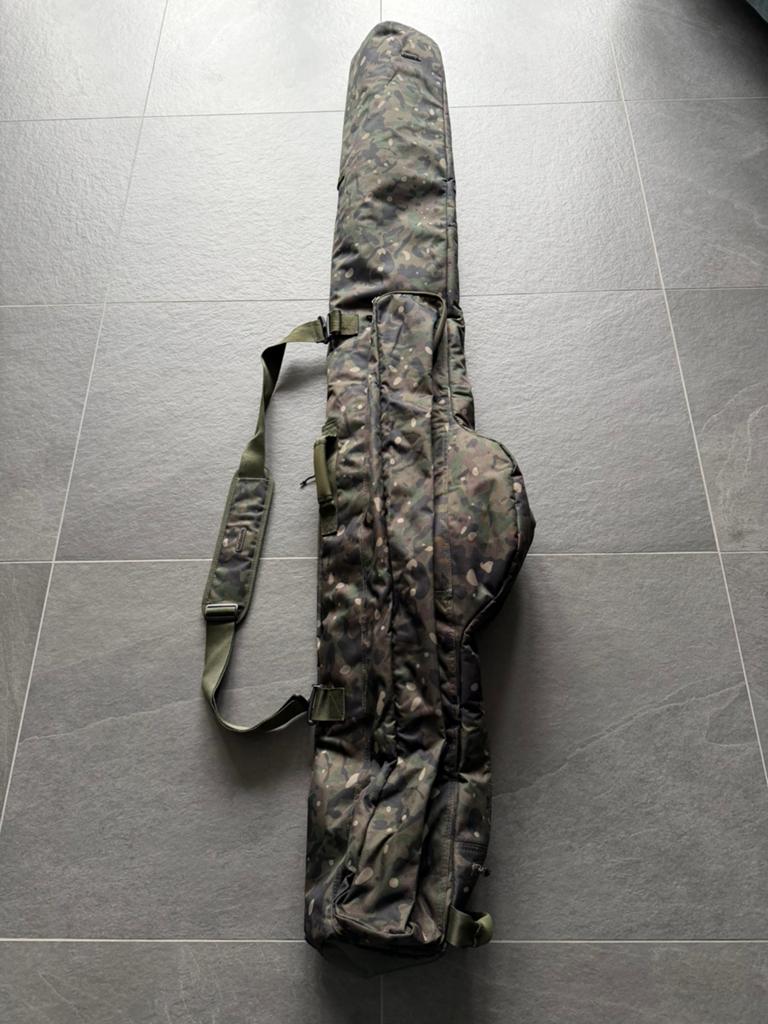 Trakker NXC Camo 3-Rod Sleeve 12ft NIEUWSTAAT!, Ophalen of Verzenden, Zo goed als nieuw, Overige typen