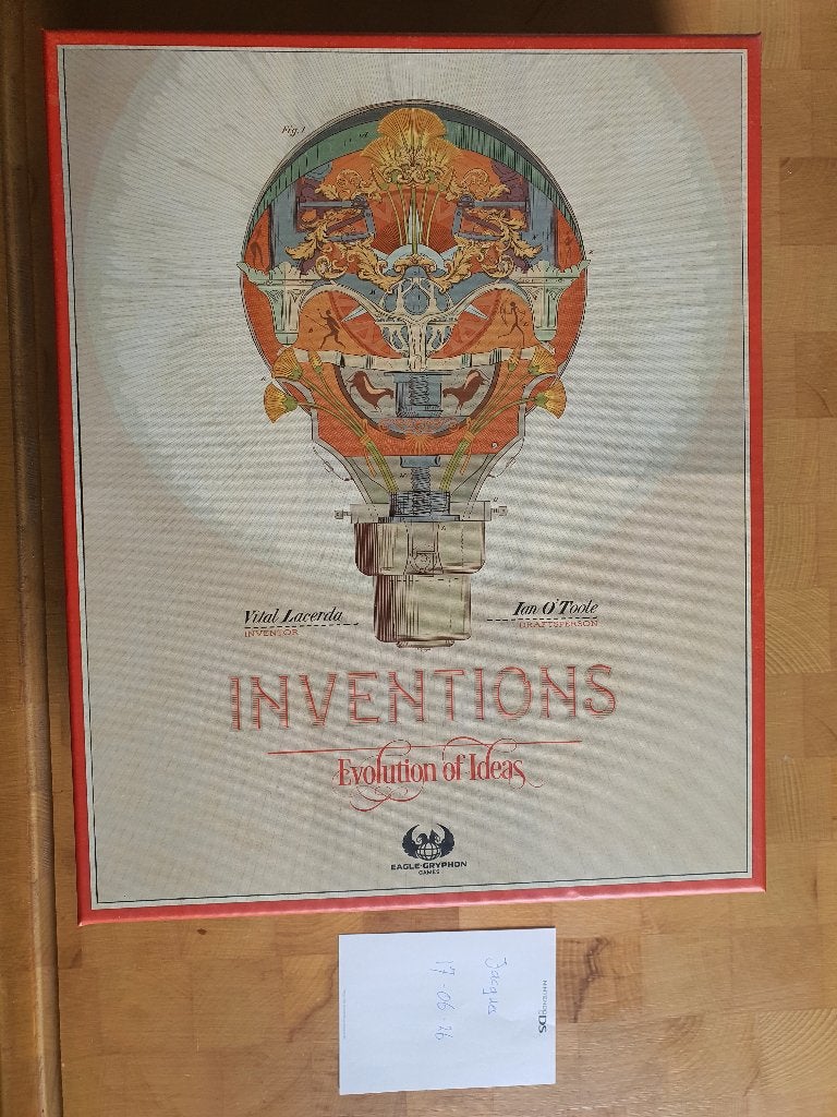 Inventions evolution of Ideas, Hobby en Vrije tijd, Gezelschapsspellen | Bordspellen, Een of twee spelers, Ophalen of Verzenden