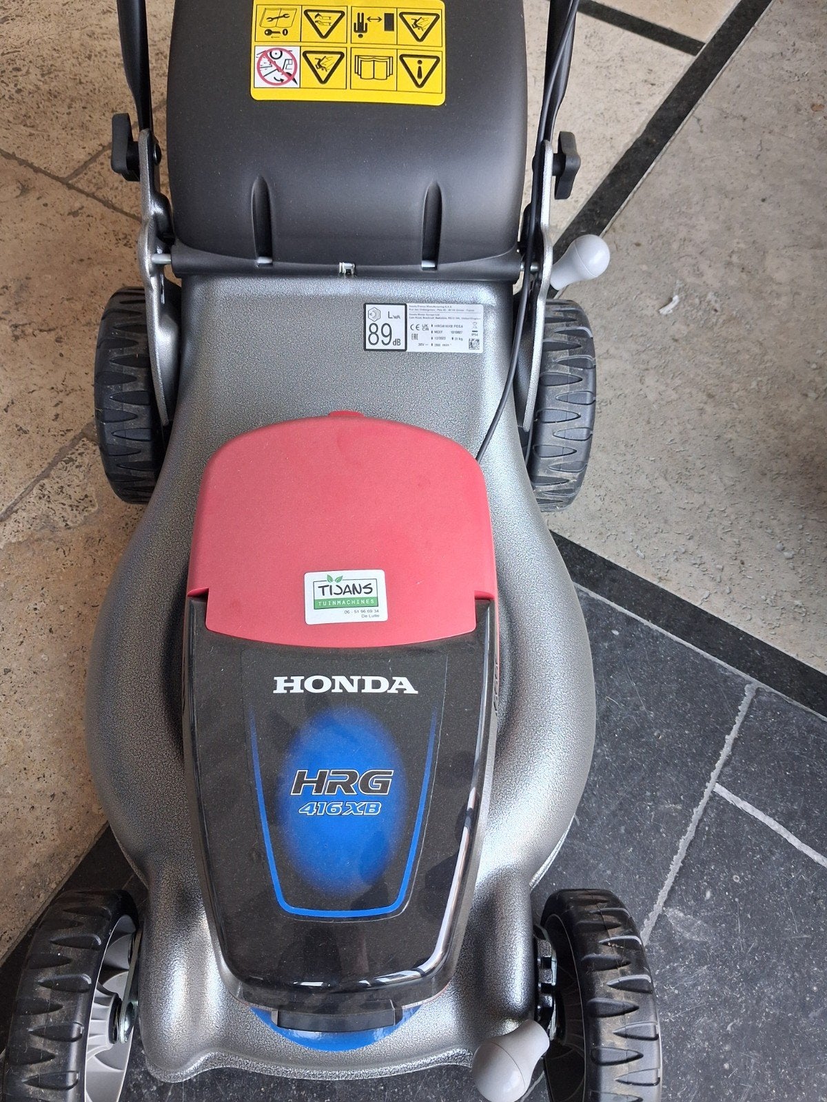 Honda HRG 416XB PEEA Accu-grasmaaier - Nieuw SETPRIJS  490, Cirkelmaaier, Honda, Verzenden, Accu-grasmaaier