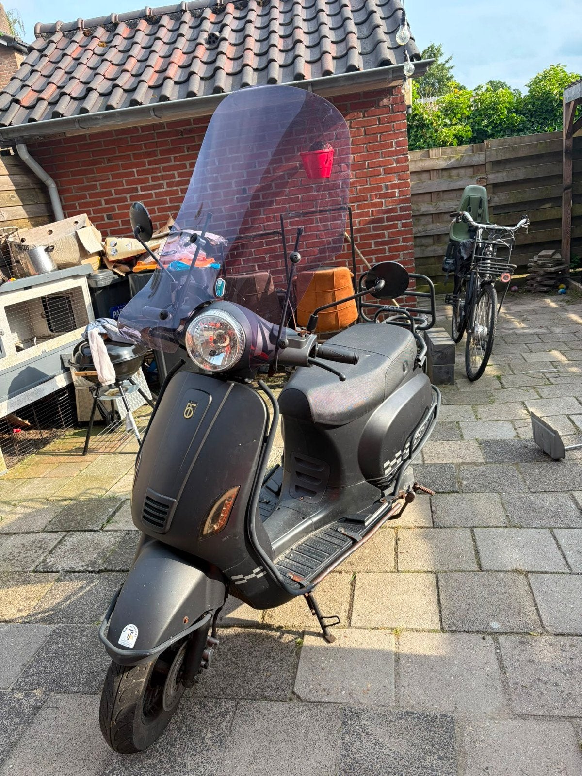BTC RIVA Scooter opknapper, Fietsen en Brommers, Snorfietsen en Snorscooters, Gebruikt, Benzine, Ophalen, Overige merken