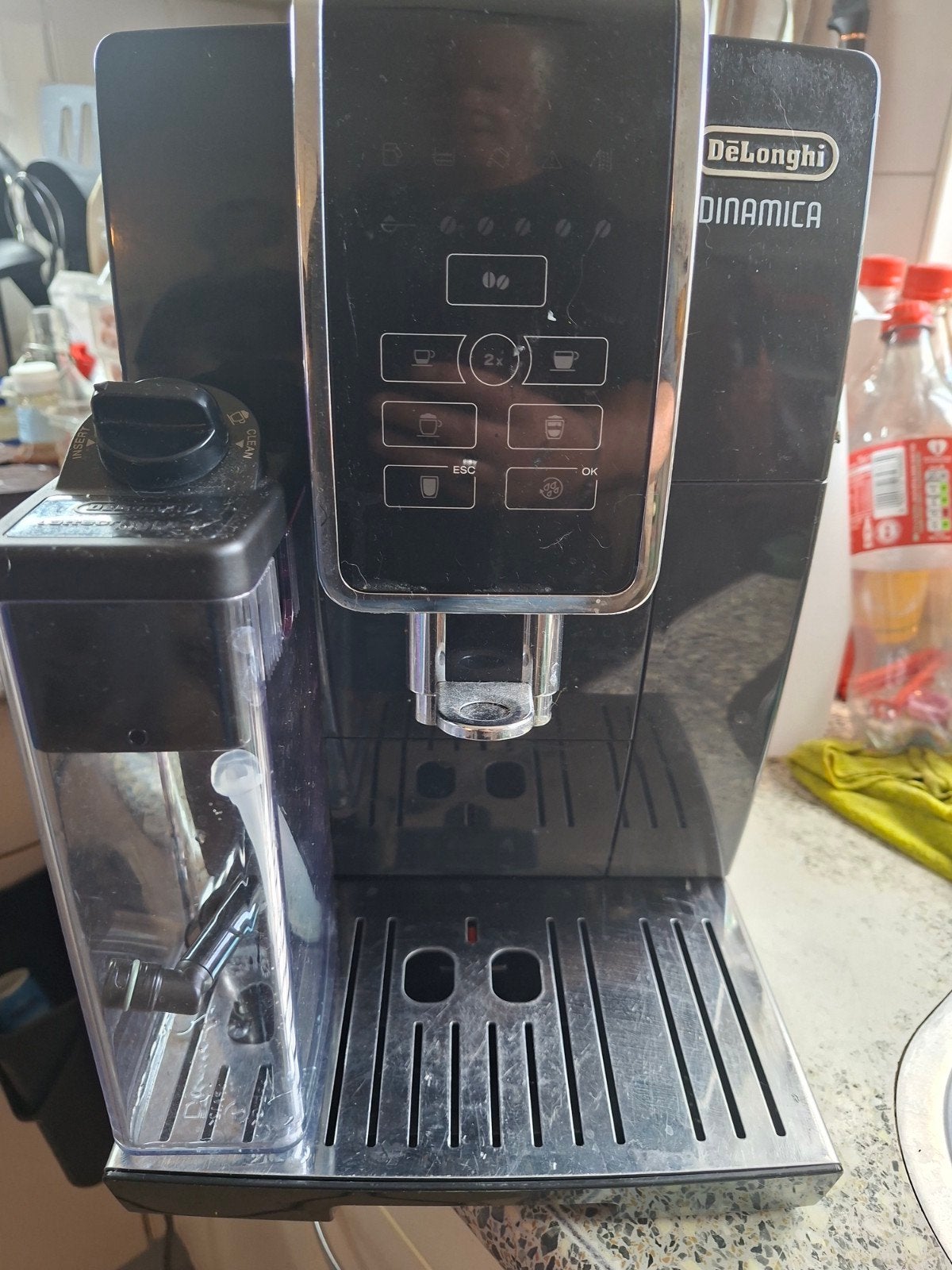 de longhi, Witgoed en Apparatuur, Ophalen, Zo goed als nieuw, Koffiemachine
