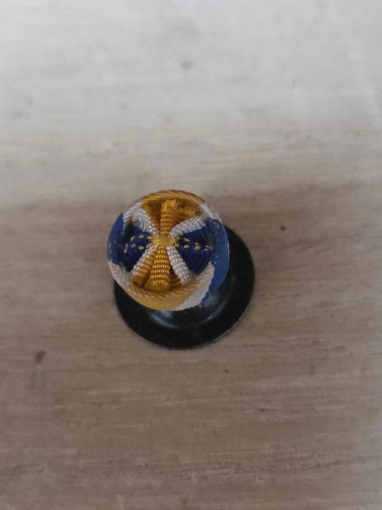 Antieke knoopsgatversiering Orde van Oranje-Nassau, Ophalen of Verzenden, Gebruikt