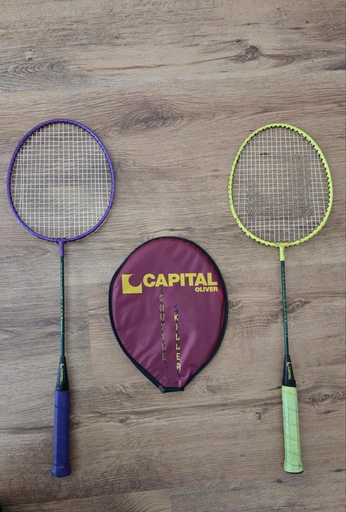 Twee badminton rackets, Ophalen, Racket(s)