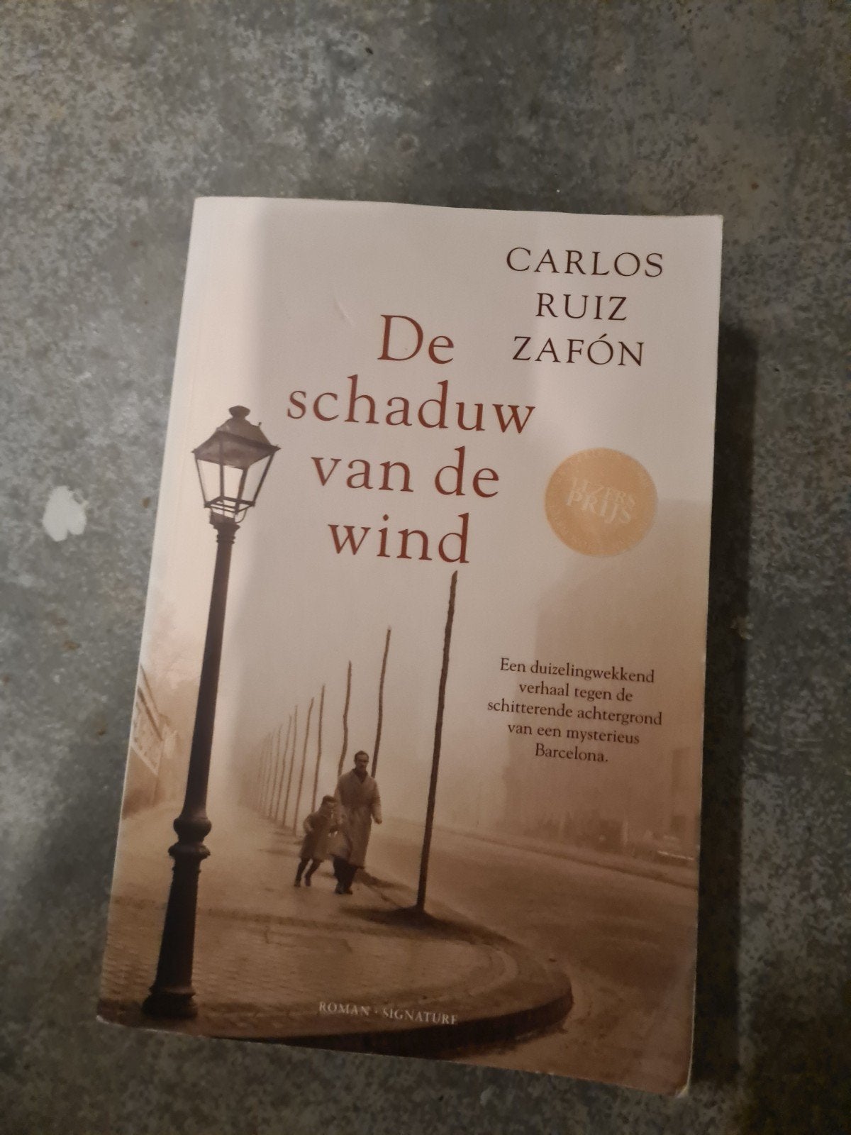 De schaduw van de wind - Carlos Ruiz Zafón, Boeken, Ophalen of Verzenden, Gelezen, Carlos Ruiz Zafón, Europa overig
