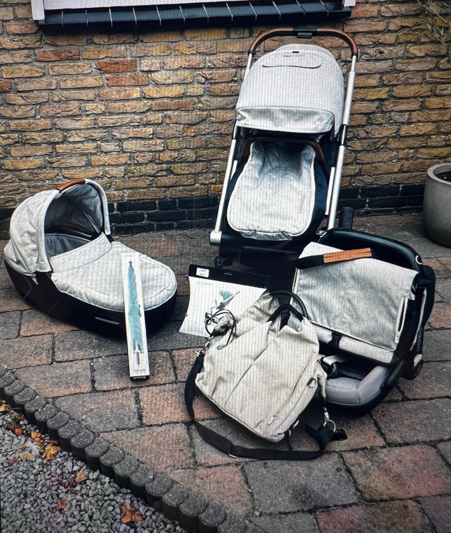 Complete Mutsy Igo kinderwagen met MaxiCosy en assecoires, Ophalen, Gebruikt, Combiwagen, Mutsy