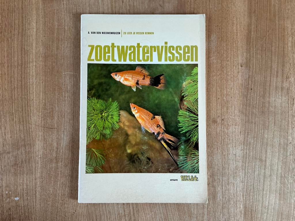 Plaatjesalbum Zoetwatervissen - RIZLA - Compleet, Boeken, Prentenboeken en Plaatjesalbums, Zo goed als nieuw, Ophalen of Verzenden