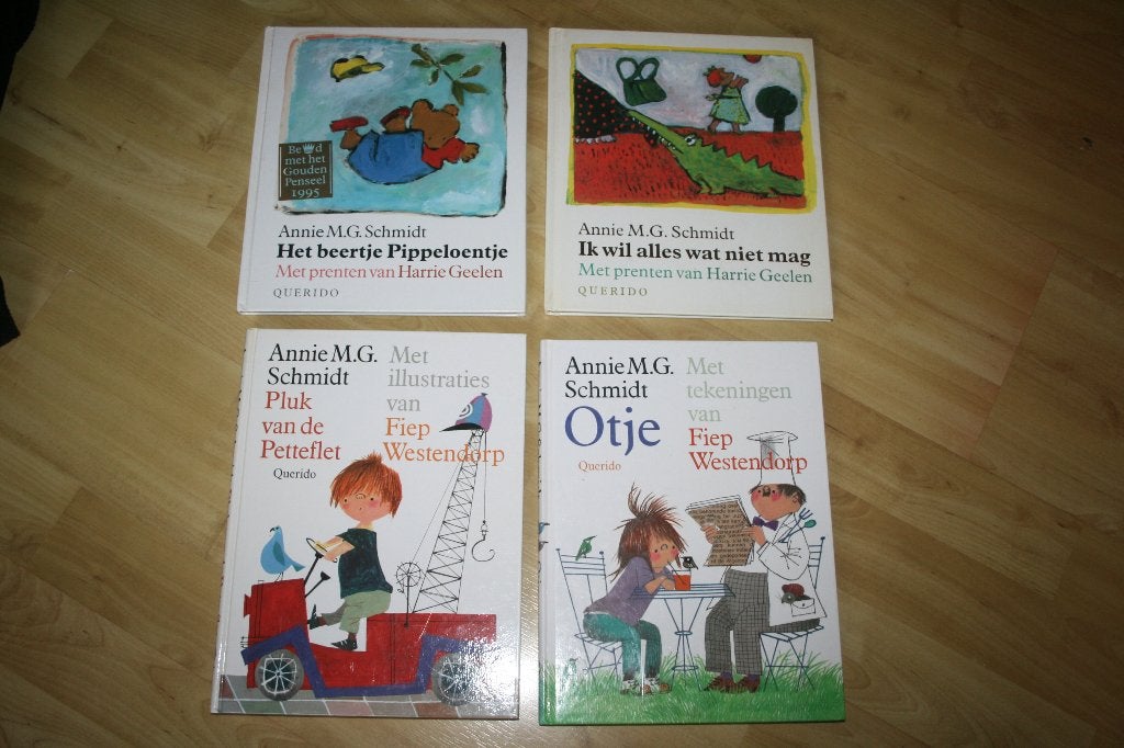 Annie M.G. Schmidt - Otje, Pluk, Pippeloentje - hardcover, Verzenden, Gelezen, Fictie algemeen