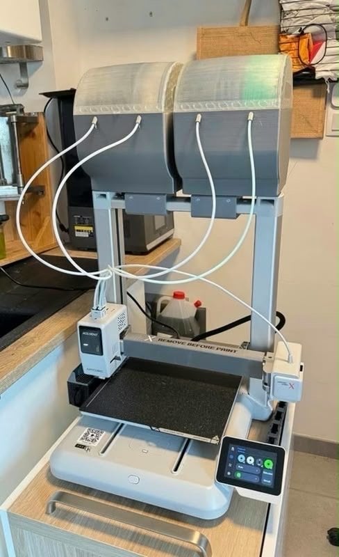 Anycubic Kobra X (met handige extra's!), Ingebouwde Wi-Fi, Ophalen of Verzenden, Zo goed als nieuw, Filament