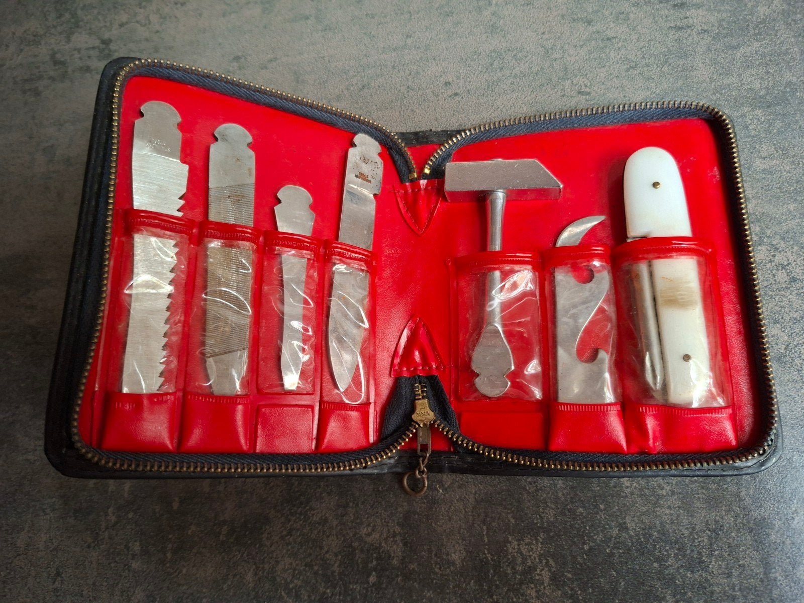 Vintage compacte Barlow "Coca Cola"  multi tool set., Ophalen of Verzenden
