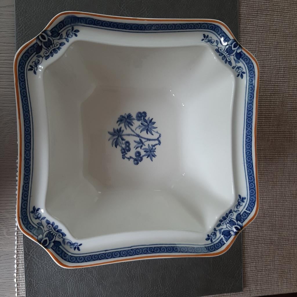 Antiek retro schaal slakom saladekom bak, Ophalen of Verzenden