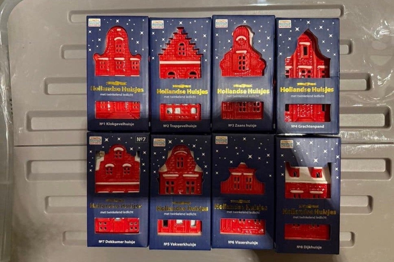 Hollandse Huisjes met twinkelend ledlicht - Complete set, Ophalen of Verzenden, Nieuw