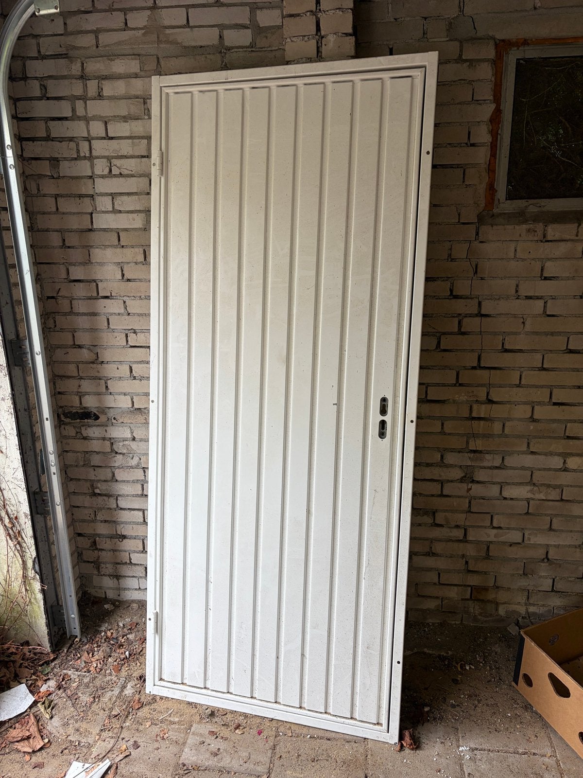 Hormann stalen garagedeur/schuurdeur 212,5x87,5 cm nieuw, Ophalen, O, O, 80 tot 100 cm