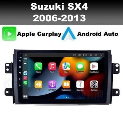 Suzuki SX4 2006-2013 navigatie android 14 carplay dab+ wifi, Ophalen of Verzenden, Nieuw