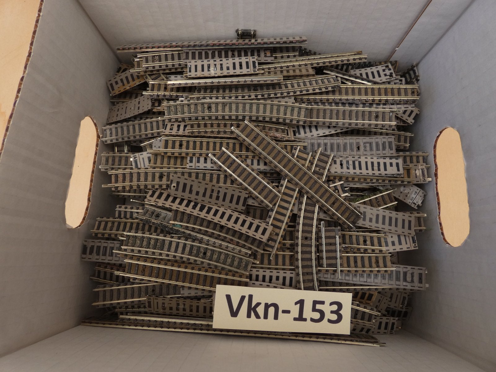 Vk-153 N Spoor kavel 2e en 3 e keuze Rails Fleischmann, Gebruikt, Gelijkstroom, Fleischmann, Rails