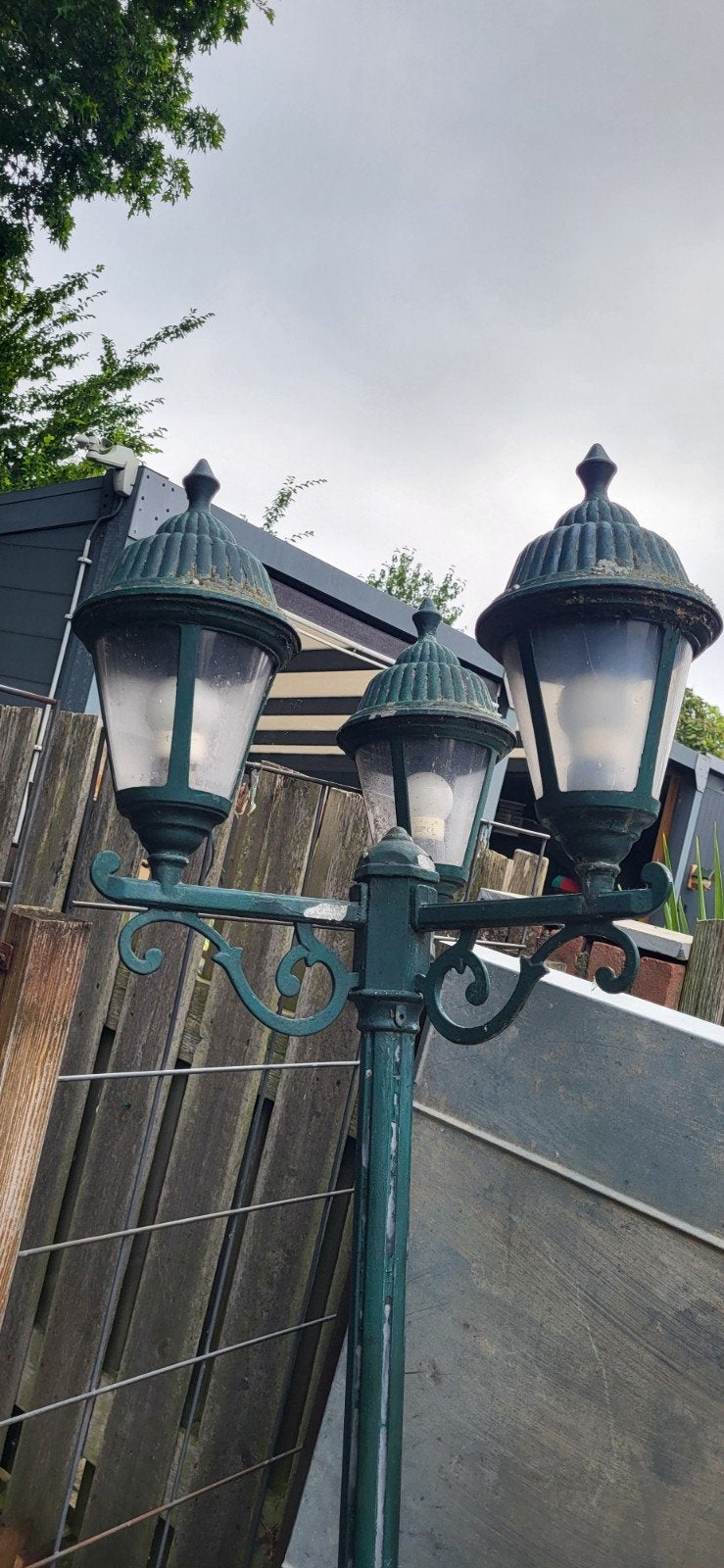 Tuinlantaarns - Klassieke buitenverlichting, Tuin en Terras, Buitenverlichting, Ophalen, Gebruikt, Overige typen, Netvoeding