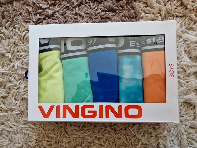 5 Vingino boxershorts maat 146-152 (L) | ondergoed, boxers, Ophalen of Verzenden, Vingino, Jongen, Nacht- of Onderkleding