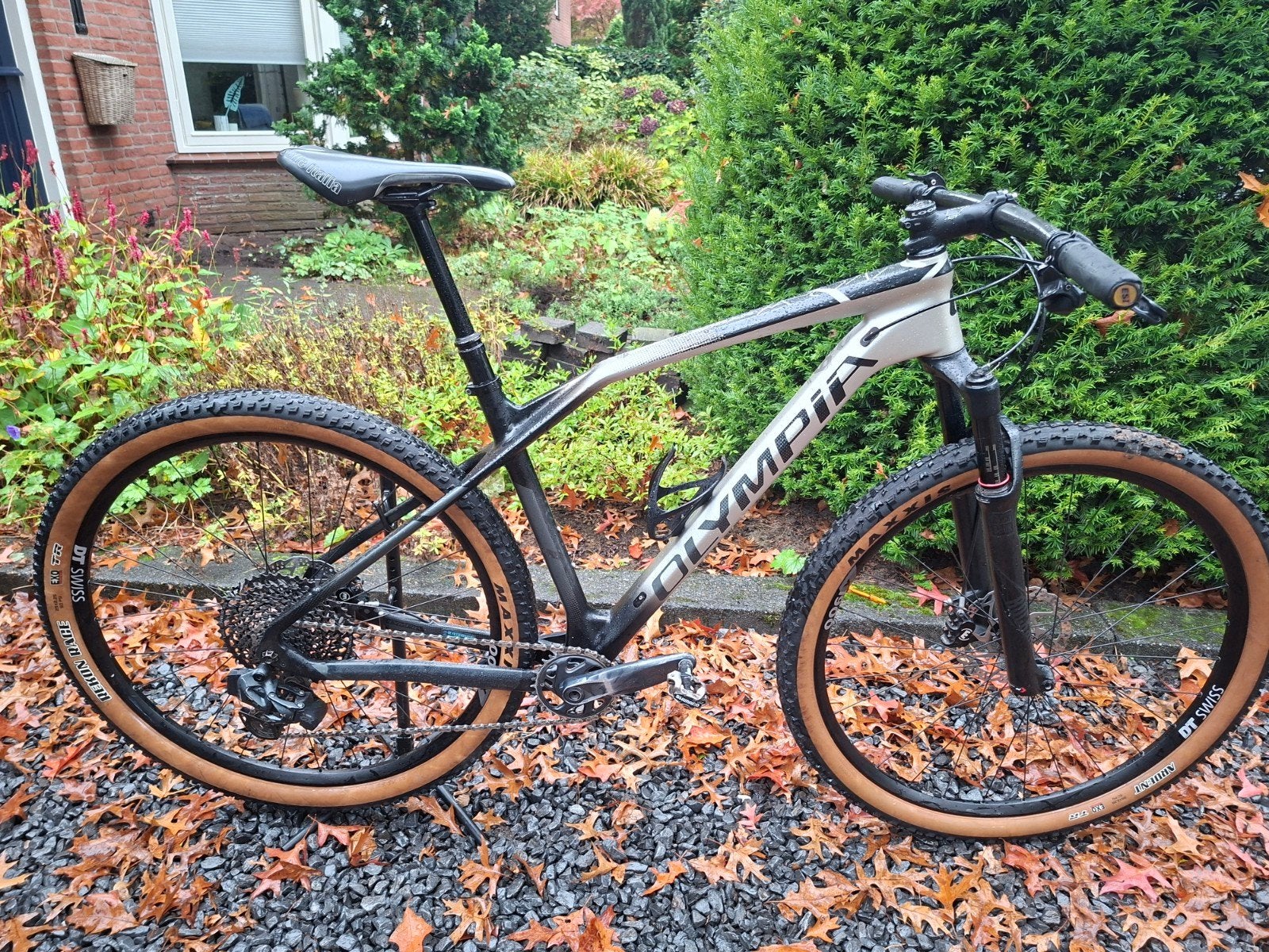 Tekoop zgoh Olympia Iron carbon mtb L/19", Fietsen en Brommers, Xx, Fully, Olympia, Xx