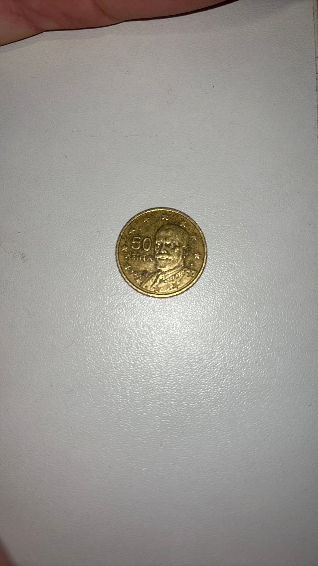 Een zeldzame 50 cent munt, Ophalen of Verzenden, 50 cent