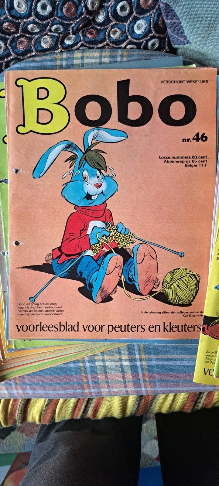 Bobo, voorleesblad voor peuters en kleuters, 1973 en 1974, Ophalen of Verzenden, Gelezen, Fictie algemeen