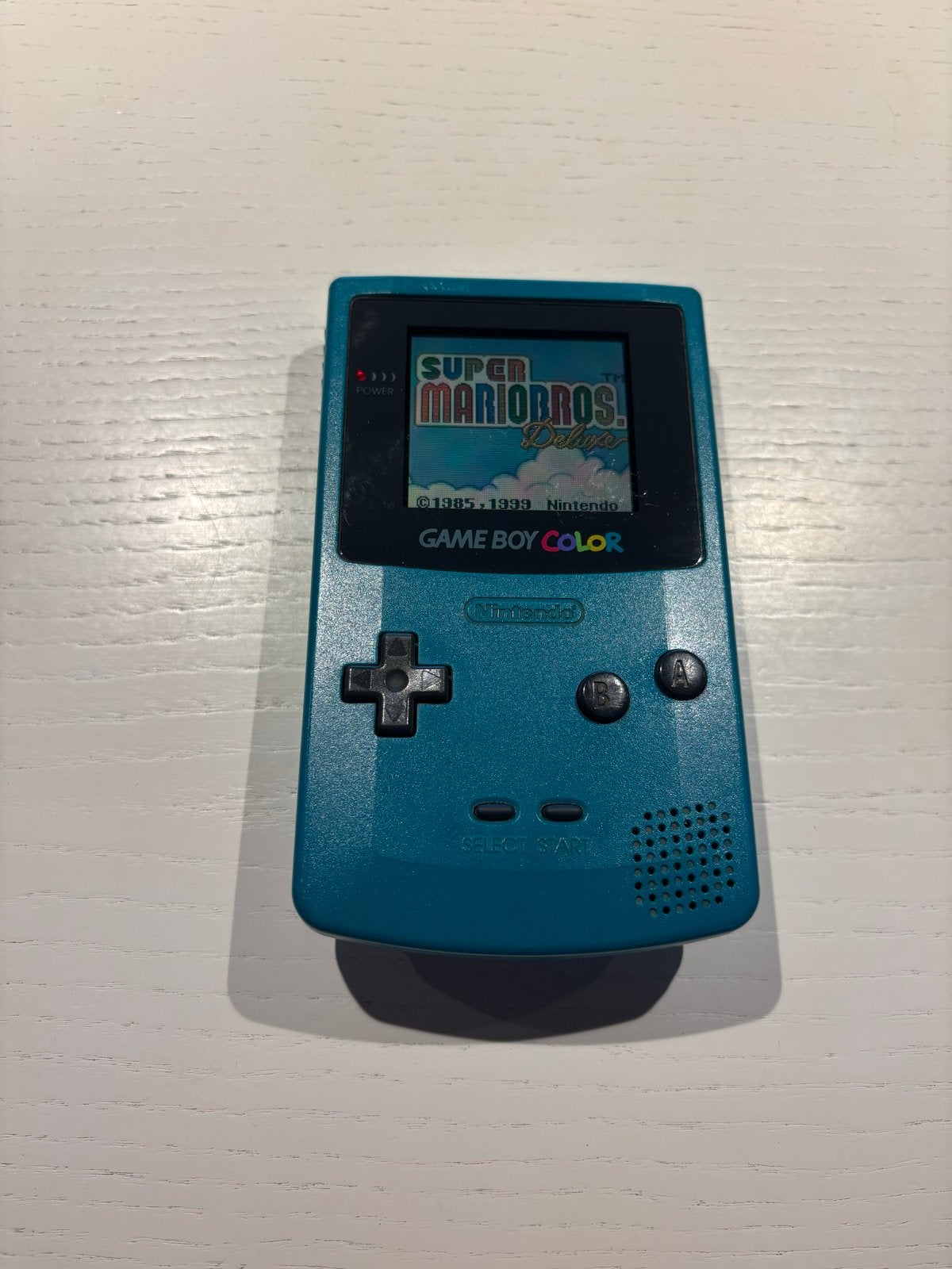 Game Boy Color Turquoise - Goede staat - werkende, Gebruikt, 1 speler, Ophalen of Verzenden, Vanaf 3 jaar