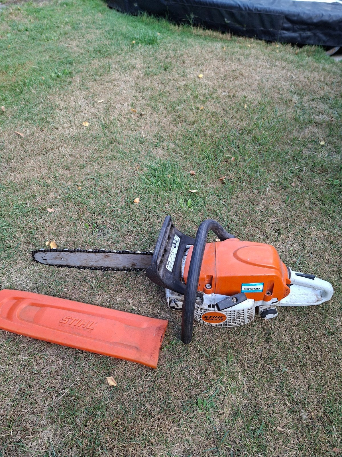 Stihl MS 271 C Kettingzaag met beschermende kleding, Doe-het-zelf en Verbouw, Gereedschap | Zaagmachines, Stihl, Gebruikt, 70 mm of meer