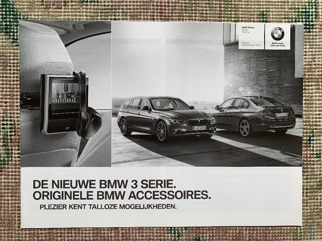 Nederlandse prijslijst BMW 3-serie F30 F31 accessoires 2012, Boeken, Nieuw, Ophalen of Verzenden, BMW, BMW
