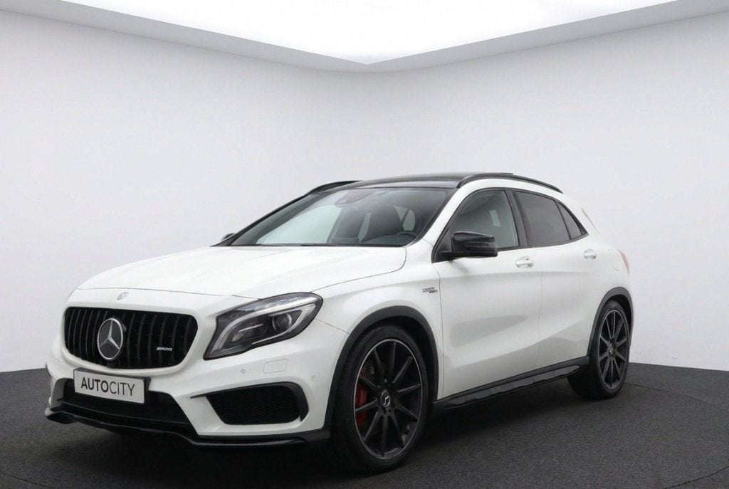 Mercedes-Benz GLA AMG 45 4MATIC 381PK Pano | Night Pakket |, Automaat, Gebruikt, Euro 6, 4 cilinders