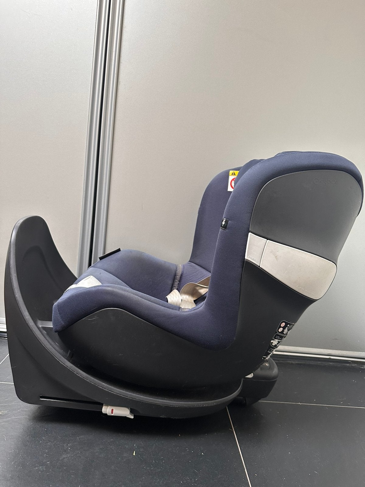 Cybex autostoel met isofix, Verstelbare rugleuning, Gebruikt, 0 t/m 18 kg, Isofix