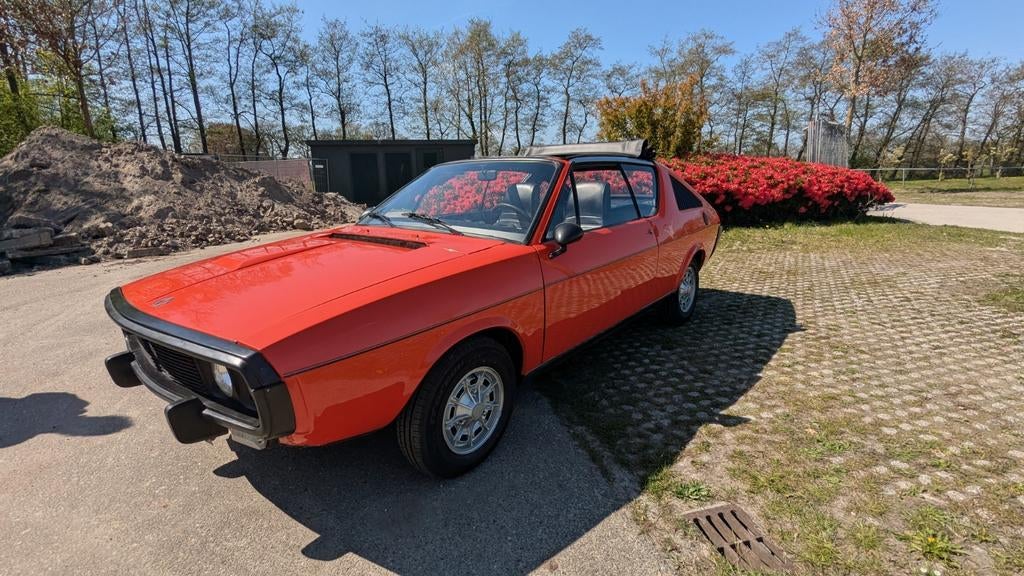 Renault 17 Decouvrable 1.6 TL, Auto's, Oldtimers, Particulier, Elektrische ramen, Renault, Benzine, Cabriolet, Handgeschakeld