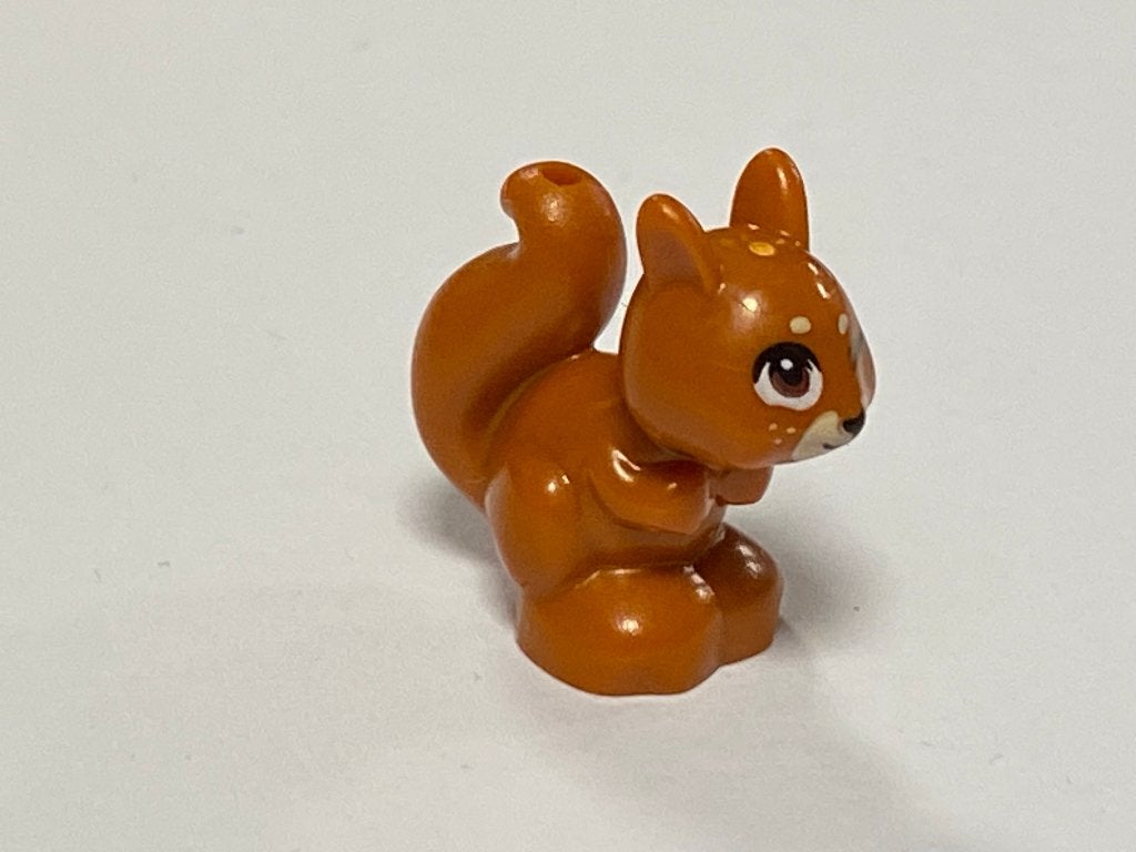 Lego nieuwe donker oranje eekhoorn / squirrel