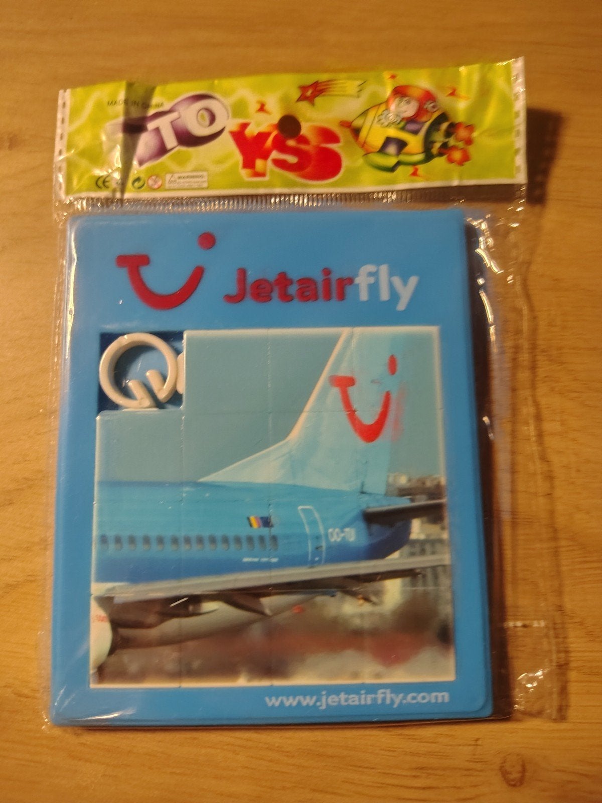 Jetairfly schuifpuzzel, Ophalen of Verzenden, 500 t/m 1500 stukjes, Zo goed als nieuw