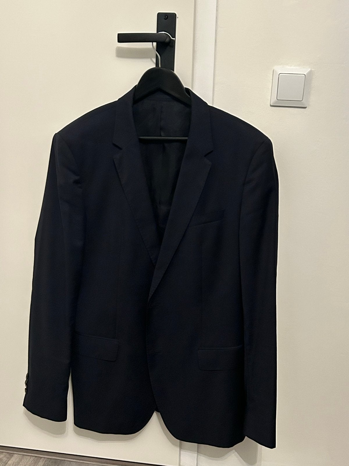 Hugo Boss Pak - Stijlvol en Tijdloos, Kleding | Heren, Kostuums en Colberts, Ophalen of Verzenden, Gedragen, Maat 56/58 (XL), Blauw