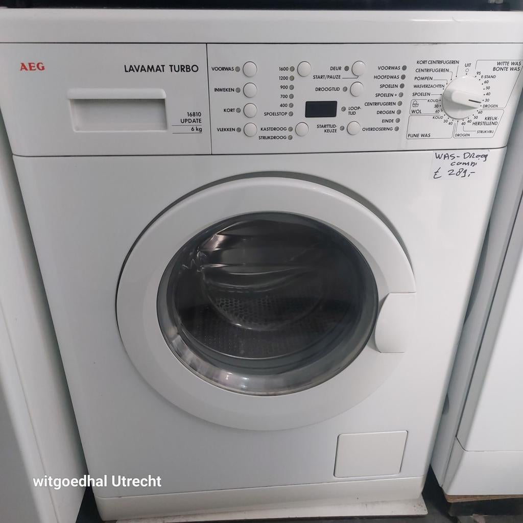 AEG Lavamat Wasmachine-Droger Combi, Ophalen of Verzenden, Gebruikt