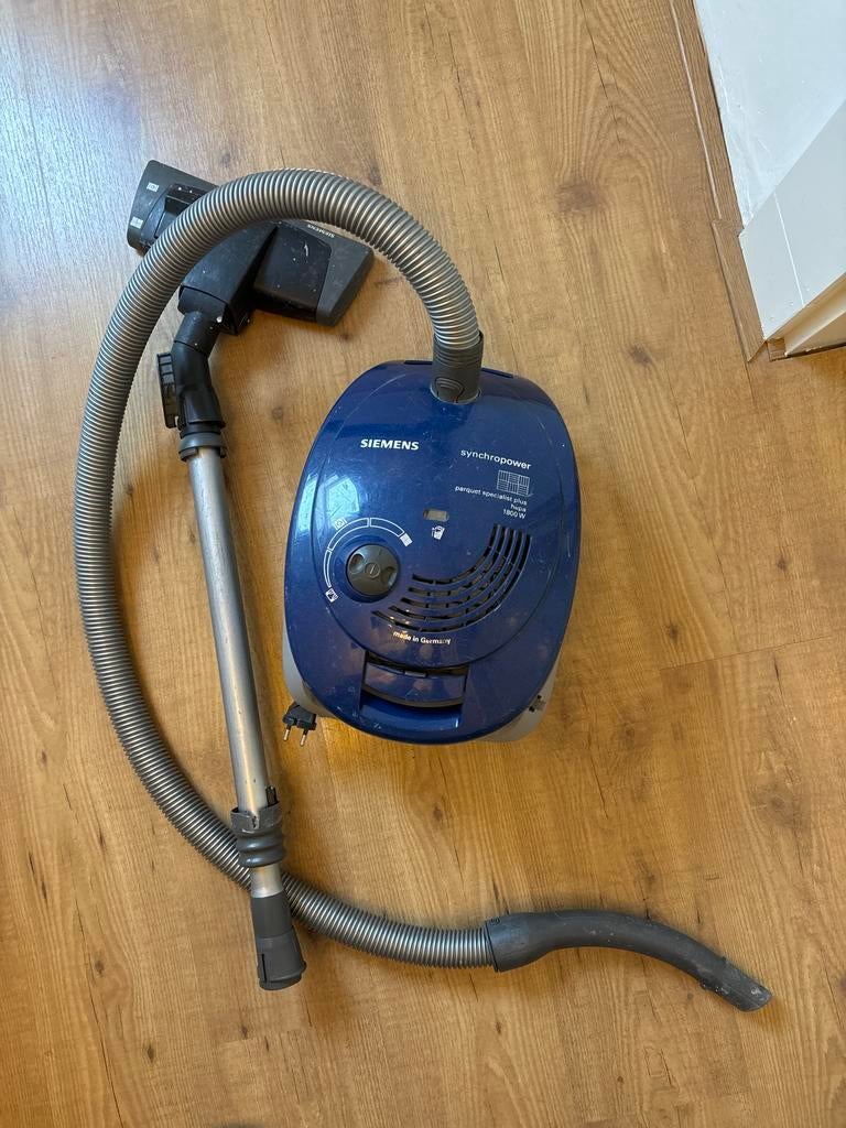 Siemens Synchropower Stofzuiger 1800W - Parket Specialist, Witgoed en Apparatuur, Stofzuigers, Siemens, Ophalen, Stofzak, 1600 tot 2000 watt